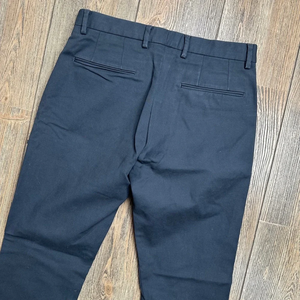 Reiss Eastbury Mens Slim Fit Chino Trousers Pants Size‎ 30x31 Dark Gray